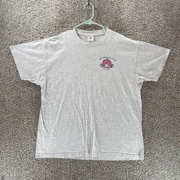 Vintage NAS Jax Shirt Mens Extra Large Gray Military 1997 Pic Roast Y2K 90s Crew - Picture 1 of 11